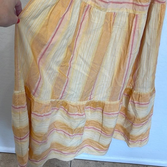 L Space - Anthropologie Clara Maxi Dress In Orange NWT Size Medium - Picture 13 of 14